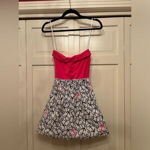 LILLY PULITZER Nautical Dress with Pockets XS